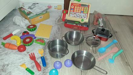 Pokladña, potrevy do kuchynky,
