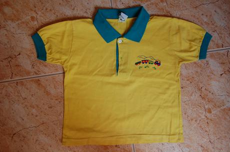 Zlte tricko s golierikom, 110