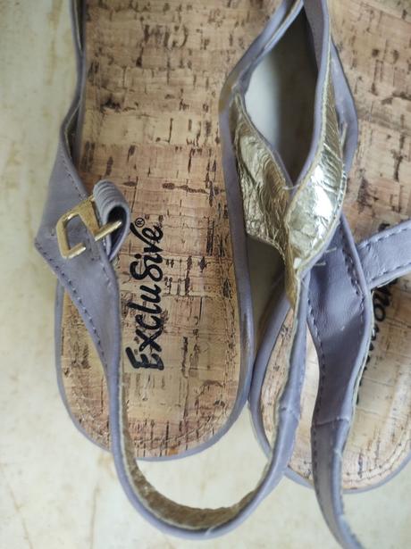 Sandále na platforme, 40