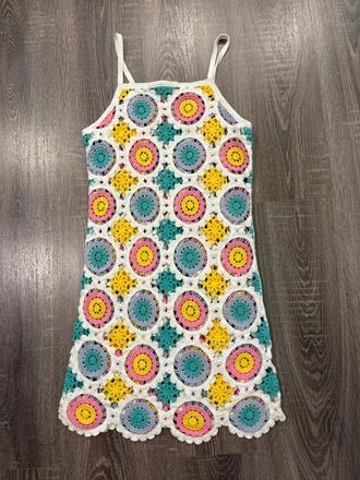 River island hackovane letne šaty 11-12 rokov, river island,146