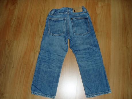 Denim rifličky+logg tričko, denim,104