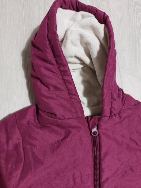 Fialova kombinéza + topanocky, lupilu,50