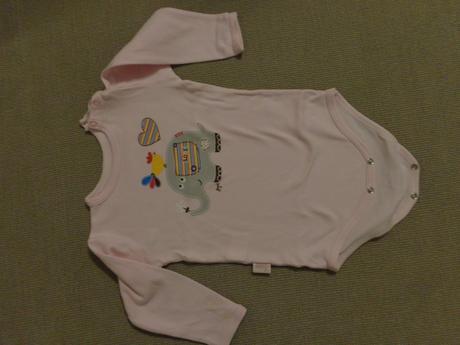 Detské body s dlhým rukávom, japitex,92