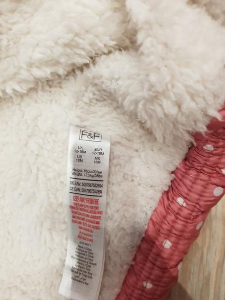 Dievčenská bunda, f&f,86