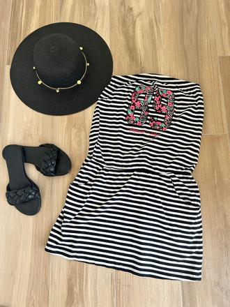 Letné mini šaty vamp, vamp,s