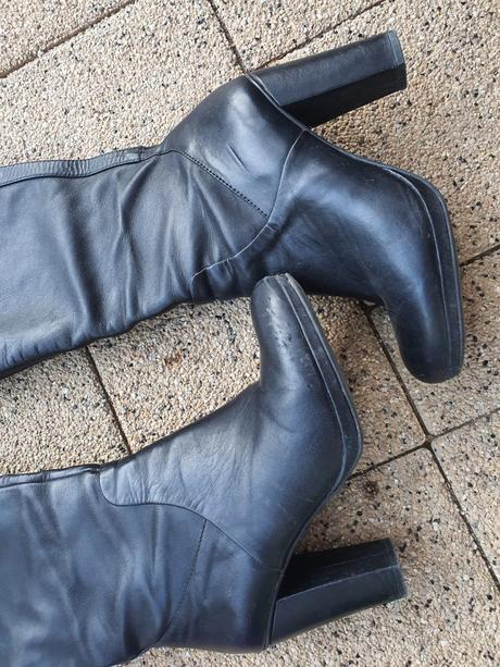 Kožené čižmy geox 38, geox,38