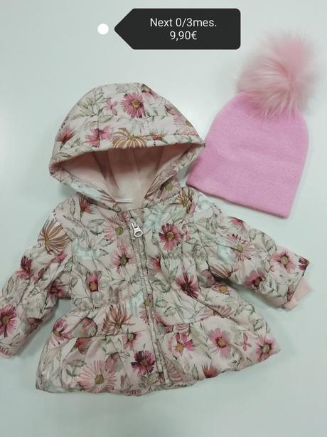 Kvetinová zimná bunda next, next,62