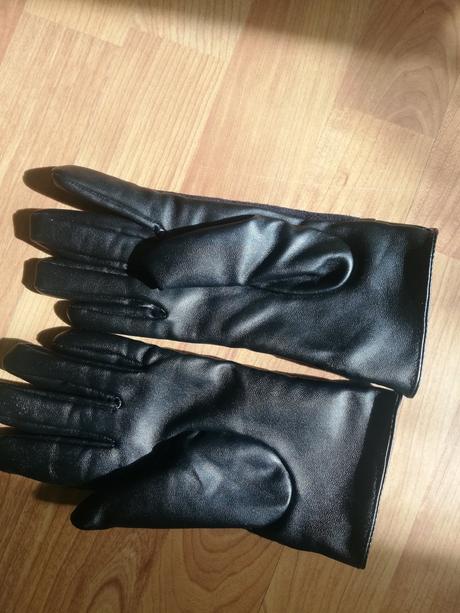 Kožené rukavice, s