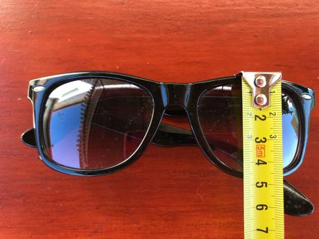 Čierne okuliare - štýl ray ban, 