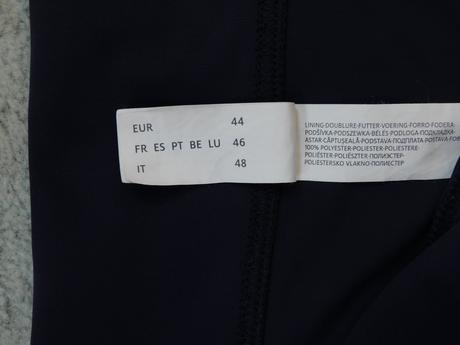 Plavkové nohavičky c&a rodeo s ohrnutým pásom, c&a,44