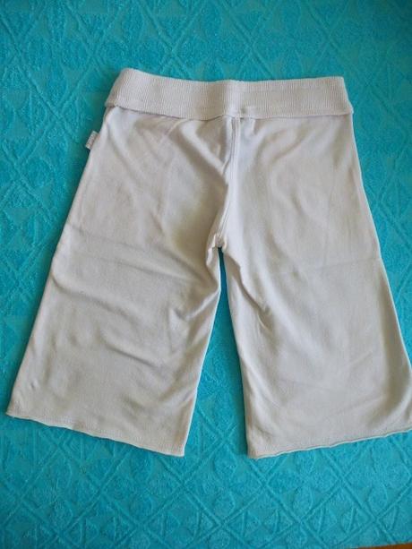 Biele 3/4 tepláčky, 104