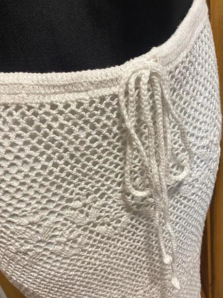 Háčkovaná sukňa / šaty, m