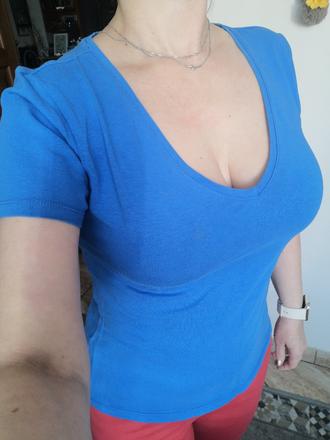 Modré tricko, m, new yorker,m