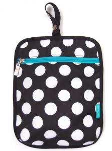 Pinkie malá taška pocket black dots/turquoise, pinkie