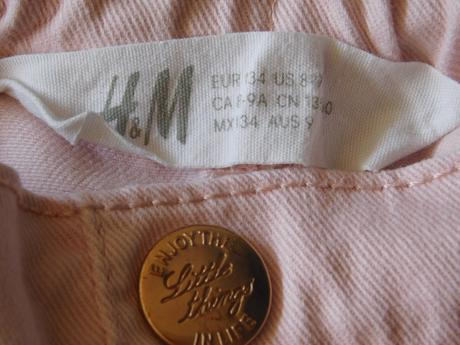 Elastické nohavice, h&m,134