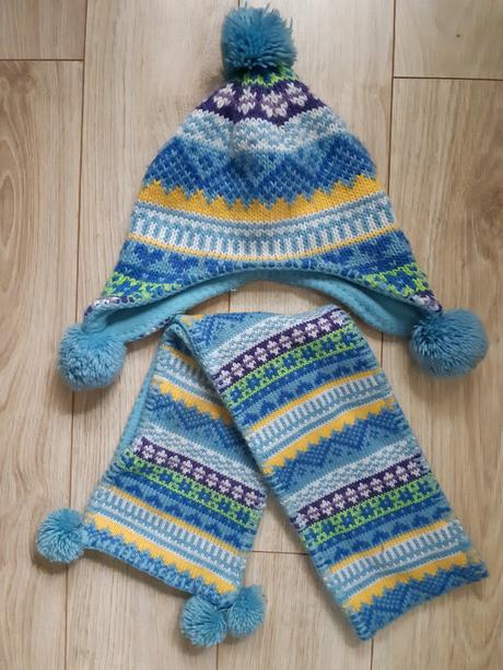 Set čiapka a šál, 