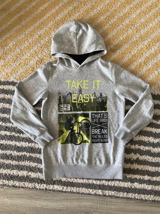 Zateplená mikina 146/152, takko,146