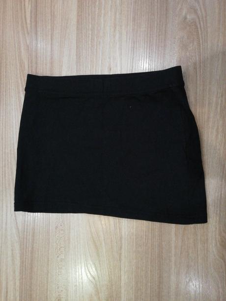 Čierna  bavlnena mini sukňa, pepperts,152