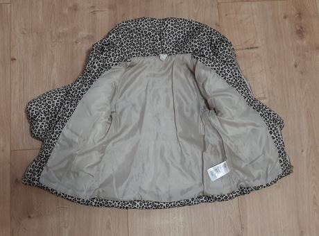 Dievcenska leopard prechodna bunda h&m velkost 80, h&m,80