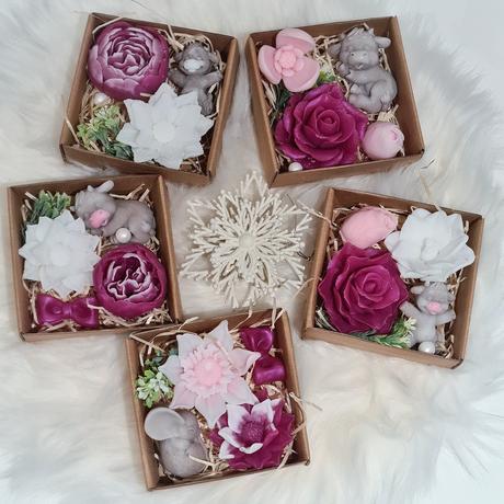 Mydielka v krabičke milý darček na hocijakú prílež,