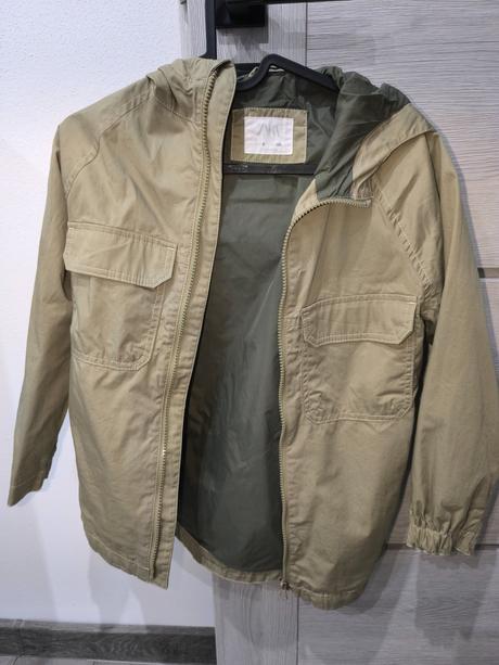 Tenká bunda/parka zara veľ.134, zara,134