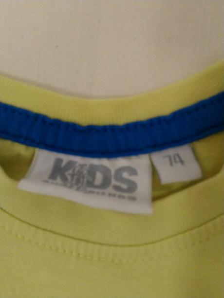 Chlapčenské žlté tričko s motívom, kids, 68-74, kids,74