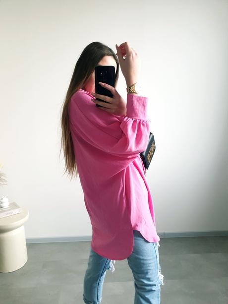 Oversize blúzka uni, 