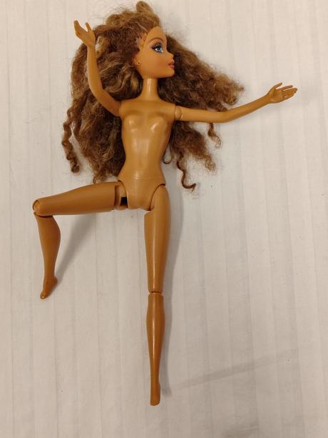 Retro bábika madison reálne riasy my scene mattel, 