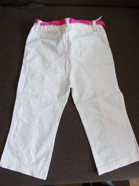 Letné biele nohavice 80, okay,80