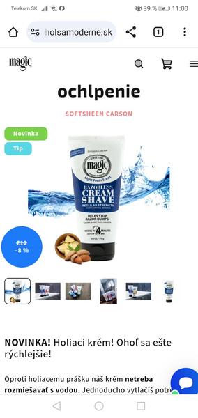 Máte skúsenosti s Magic Razorless Cream Shave?