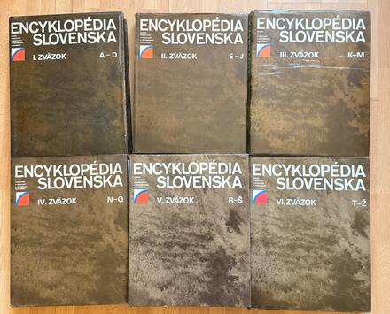 Encyklopédia slovenska i. - vi.,
