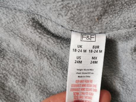 Prechodná bunda 18-24m, f&f,98