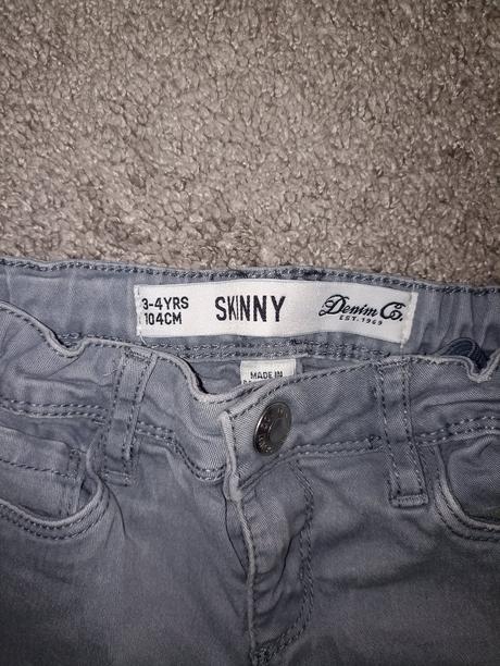 Tenké strečové rifle, denim co,104