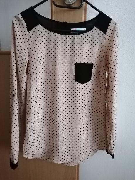 Bodkovana blúzka, house,xs