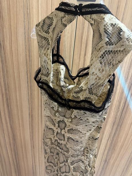 Luxusné šaty roberto cavalli, s