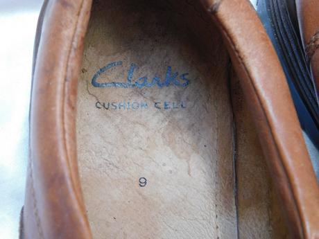 Panske kvalitne kozene topanky, clarks,43
