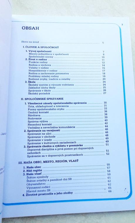 Občianska výchova pre 6.ročník,