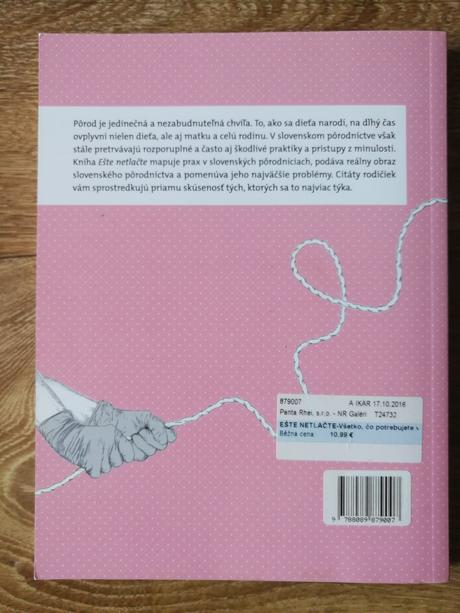 Kniha ešte netlačte,