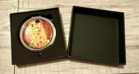 Zrkadielko do kabelky - gustav klimt - kiss, 