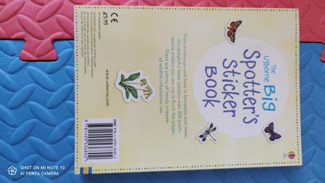 The usbourne big spotter's sticker book - p,