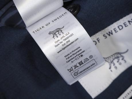 Luxusné vlnené sako tiger of sweden, 48