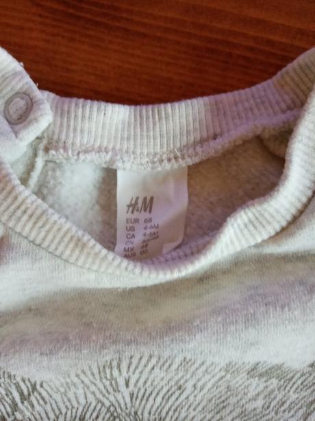 Krásny komplet, h&m,68