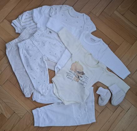 Body, polodupačky, topánočky 50/56 (9 ks), 56