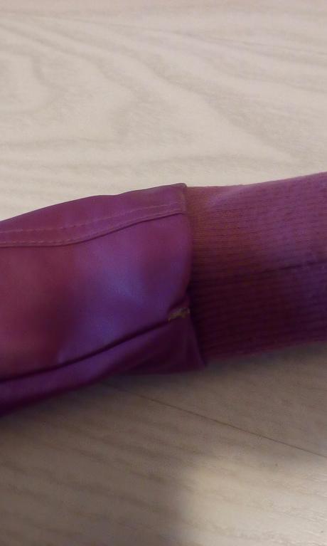 Koženkova bunda na zips, 116