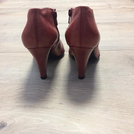 Kožené dámske kotníčky oasis č.38, vd -25cm, 38