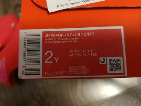 Kopačky nike č.33,5, nike,33
