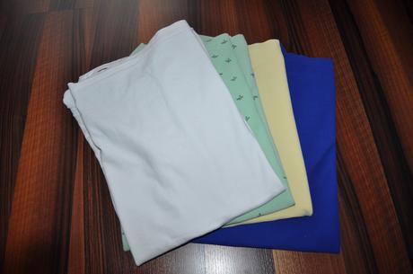 4x tričko - cena spolu, primark,164