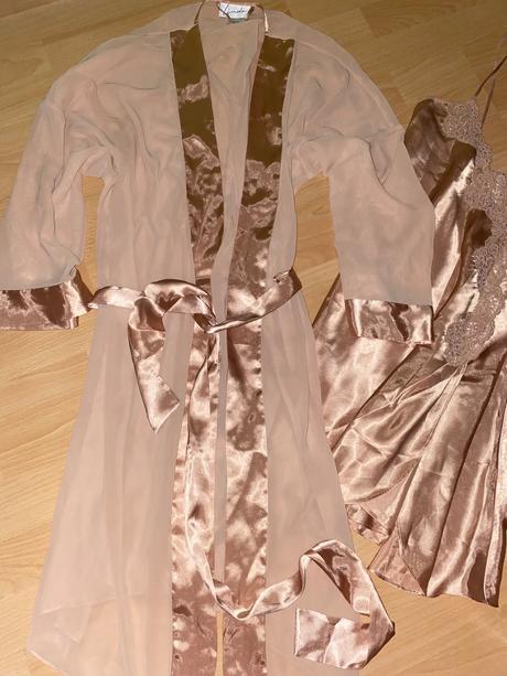 Nočná košeľa so županom, m