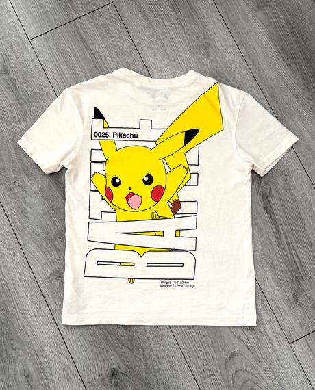 2x pokémon tričko veľ. 134, c&a,134