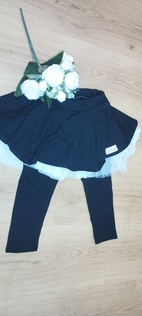 Štýlové legíny s tylom, 98